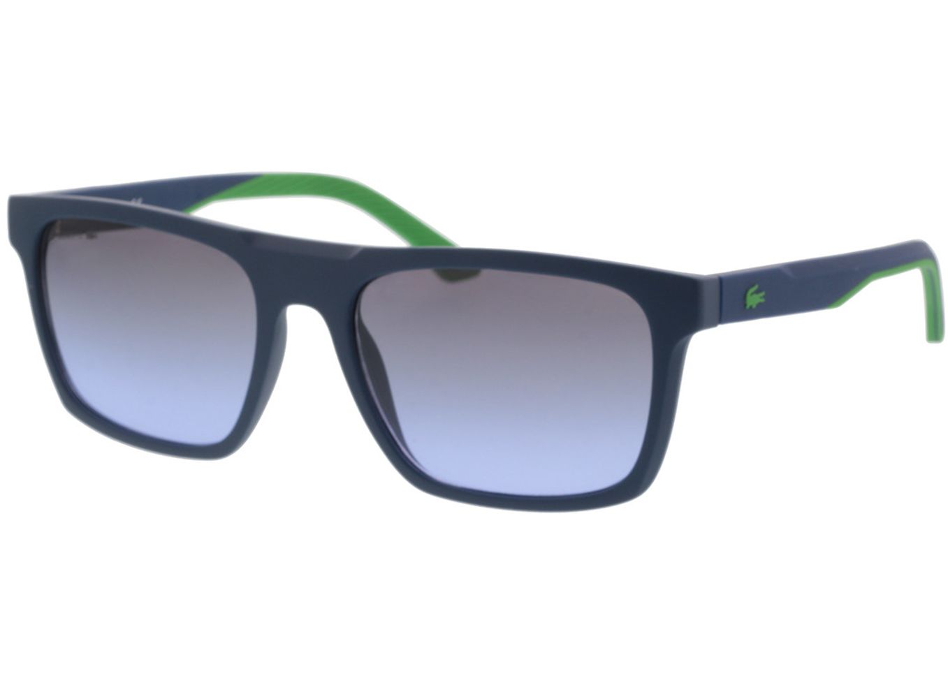 Lacoste L957S 401 56-18 Sonnenbrille mit Sehstärke erhältlich, Herren, Vollrand, Rechteckig von Lacoste