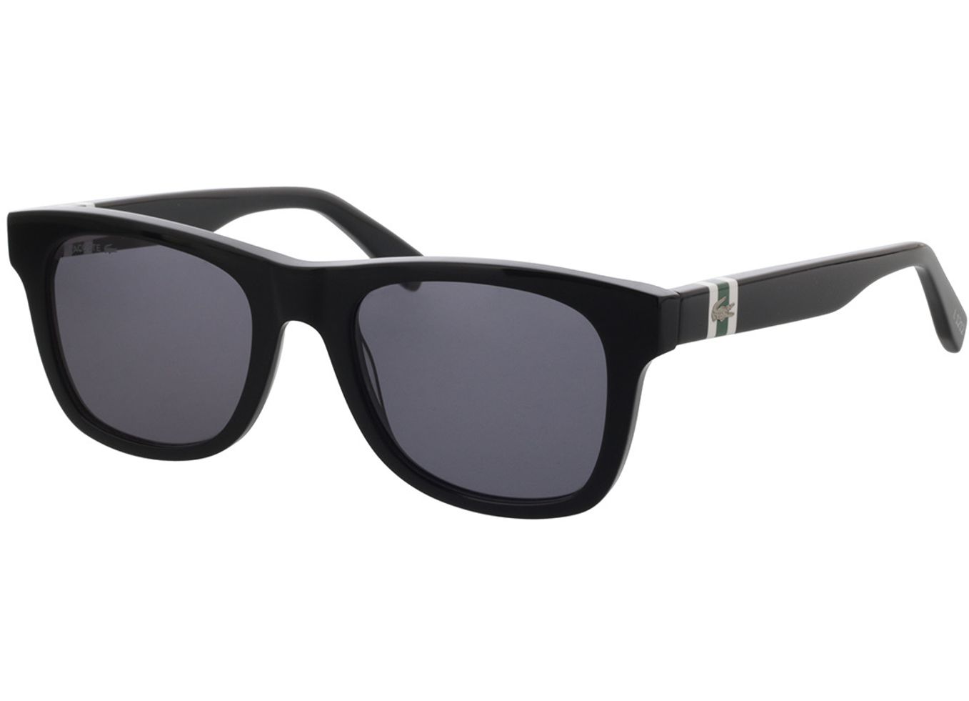 Lacoste L978S 001 52-20 Sonnenbrille mit Sehstärke erhältlich, Herren, Vollrand, Rechteckig von Lacoste