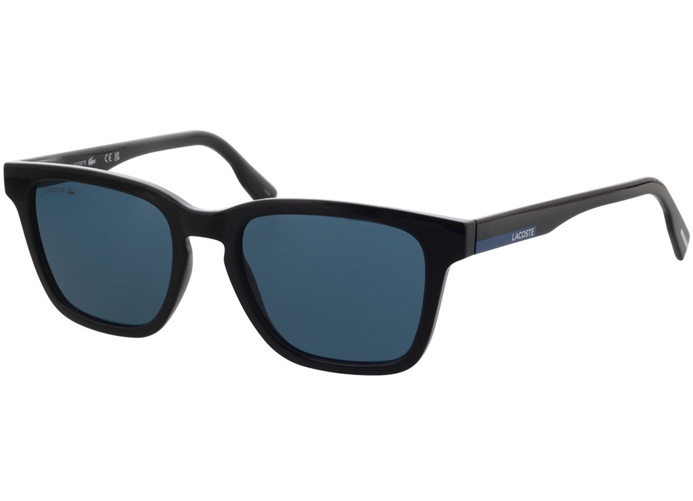 Lacoste L987S 001 53-19 Sonnenbrille mit Sehstärke erhältlich, Herren, Vollrand, Eckig von Lacoste