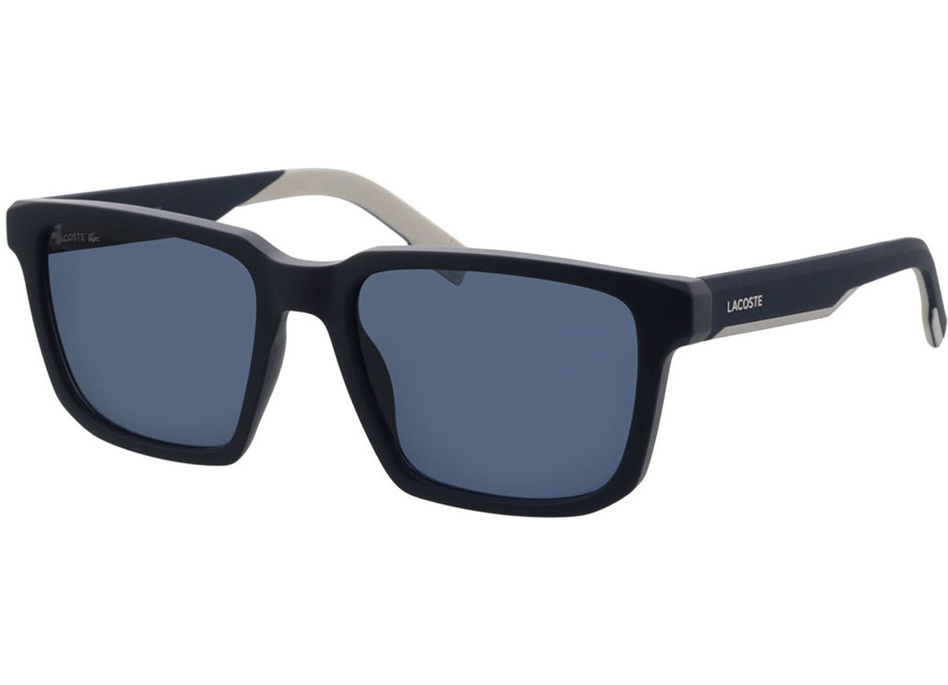 Lacoste L999S 401 55-18 Sonnenbrille mit Sehstärke erhältlich, Herren, Vollrand, Rechteckig von Lacoste