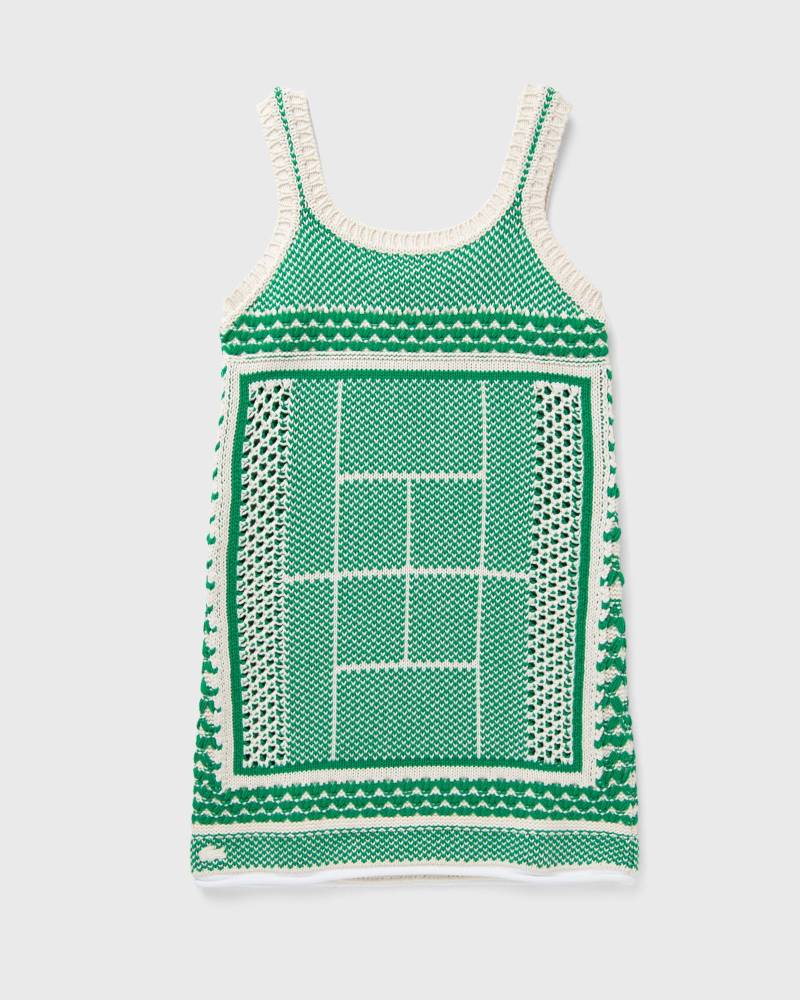 Lacoste LANA DRESS women Dresses green|beige in Größe:L Lacoste LANA DRESS women Dresses green|beige in Größe:L von Lacoste