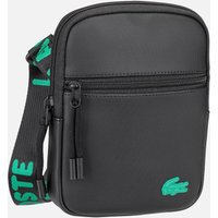 Lacoste - LCST Seasonal NH4679TX Jacquard Webbing Noir - Umhängetasche  , 1.4 l von Lacoste