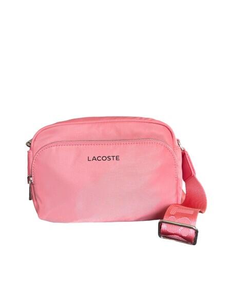 Lacoste - Lacoste Crossover Bag, Umhängetasche, XL-Camera Bag, Rosa von Lacoste