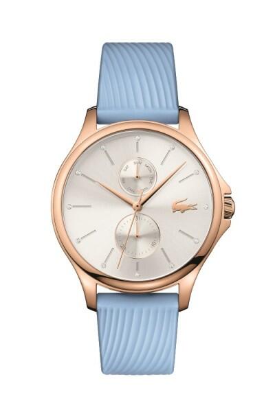 Lacoste - Lacoste Damenuhr Kea Silikon blau, 2001024 von Lacoste