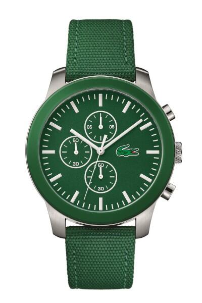 Lacoste - Lacoste Herrenuhr 12.12 grün, 2010946 von Lacoste