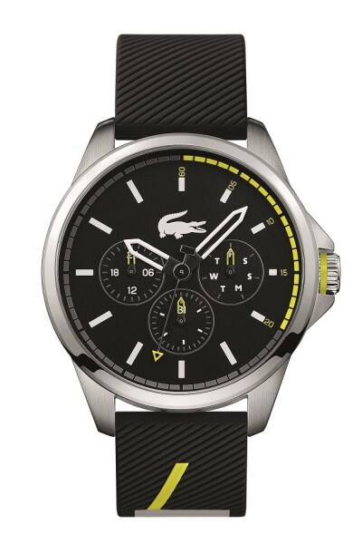 Lacoste - Lacoste Herrenuhr CAPBRETON schwarz, 2010978 von Lacoste