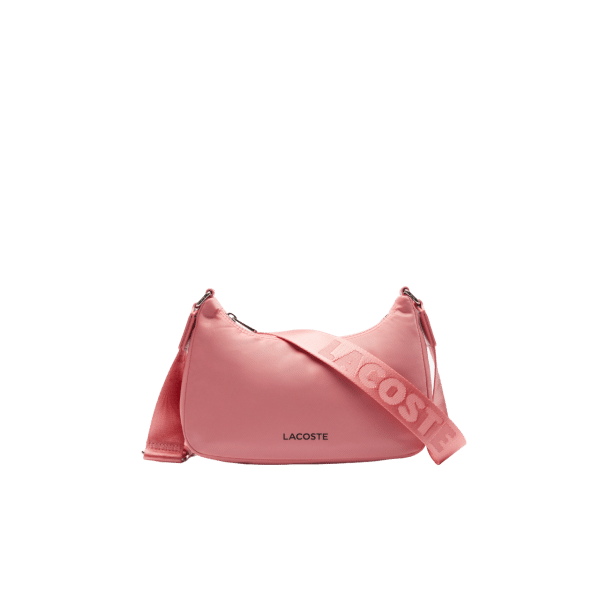 Lacoste - Lacoste Hobo Bag, Umhängetasche, Crossbody Bag, Rosa von Lacoste