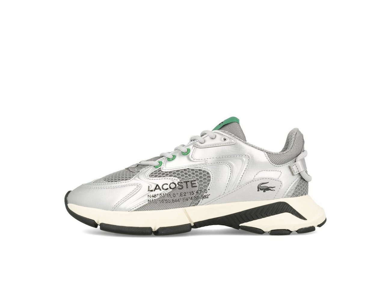 Lacoste Lacoste L003 Neo 124 3 SFA Damen Grey Silver Sneaker Lacoste Lacoste L003 Neo 124 3 SFA Damen Grey Silver Sneaker von Lacoste
