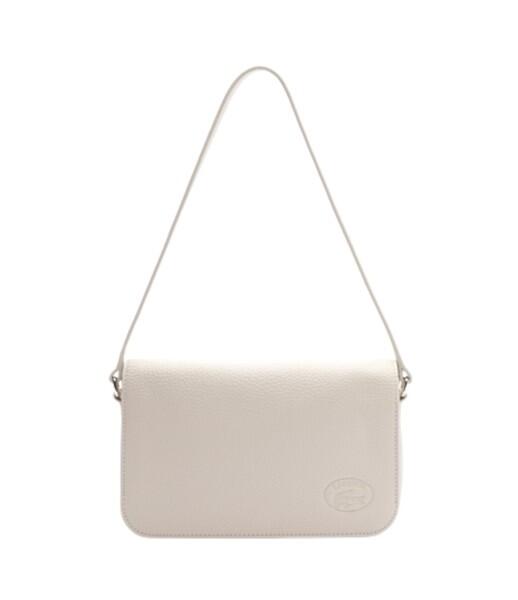 Lacoste - Lacoste Laponie Leder-Handtasche, Weiß von Lacoste