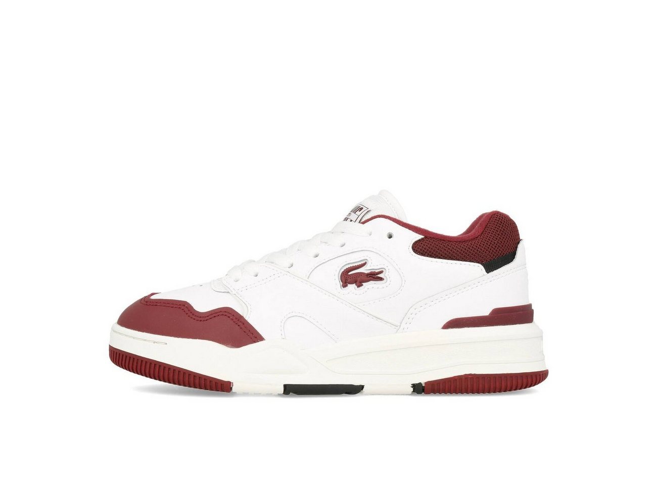 Lacoste Lacoste Lineshot 223 2 SFA Damen White Burgundy Sneaker Lacoste Lacoste Lineshot 223 2 SFA Damen White Burgundy Sneaker von Lacoste