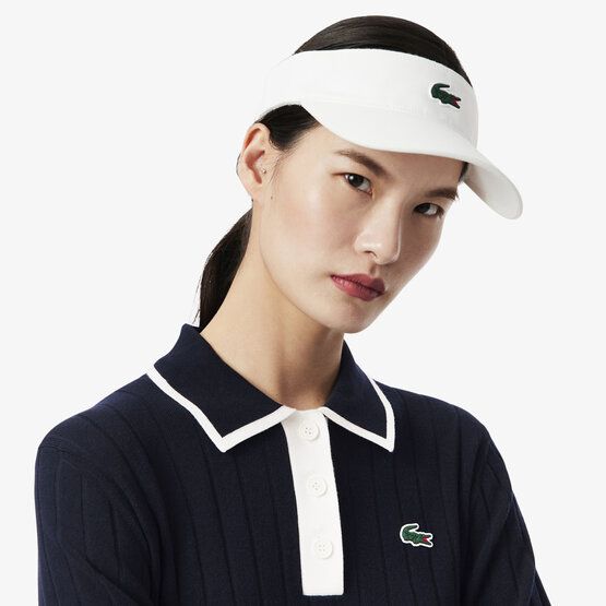 Lacoste Langarm Polo navy von Lacoste
