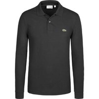 Lacoste Langarm-Poloshirt mit Krokodil-Aufnäher, Classic Fit in M von Lacoste