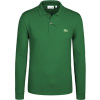 Lacoste Langarm-Poloshirt mit Krokodil-Aufnäher, Classic Fit in L von Lacoste