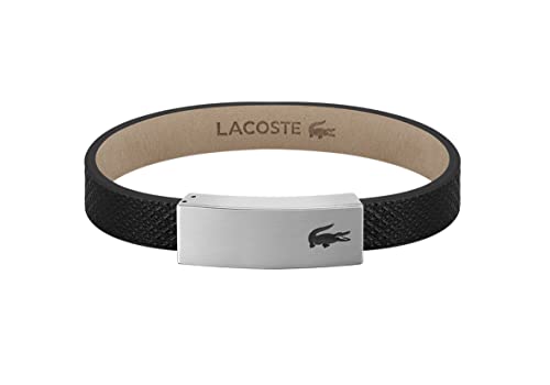 Lacoste Lederarmband für Herren Kollektion PORT Verziert mit petit piqué Muster - 2040110 Lacoste Lederarmband für Herren Kollektion PORT Verziert mit petit piqué Muster - 2040110 von Lacoste
