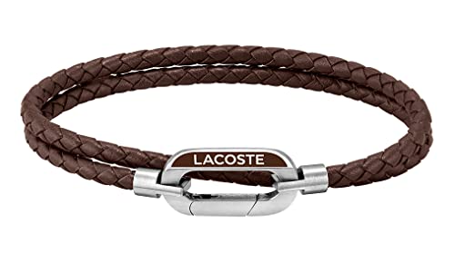 Lacoste Lederarmband für Herren Kollektion STARBOARD Braun - 2040113 Lacoste Lederarmband für Herren Kollektion STARBOARD Braun - 2040113 von Lacoste