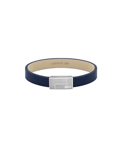 Lacoste Lederarmband für Herren Kollektion TRAVELER Blau - 2040072 von Lacoste