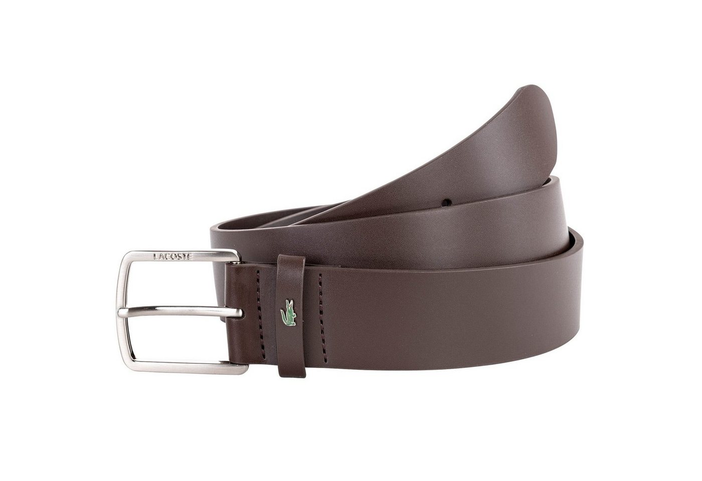 Lacoste Ledergürtel Herren Gürtel - Ledergürtel, 40 mm, Dornschließe von Lacoste