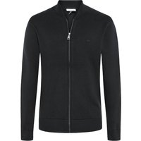 Lacoste Leichte Strickjacke mit Zip und Krokodil-Aufnäher in M von Lacoste