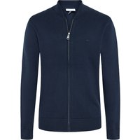 Lacoste Leichte Strickjacke mit Zip und Krokodil-Aufnäher in S von Lacoste
