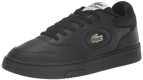 Lacoste - - Lineset-Ledersneaker für Herren, Kolorit Black/Black, Größe: 43 EU von Lacoste
