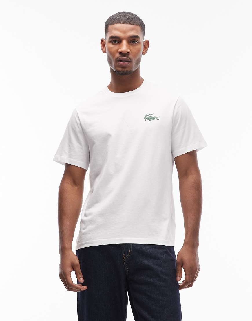 Lacoste - Lounge-T-Shirt in Weiß von Lacoste