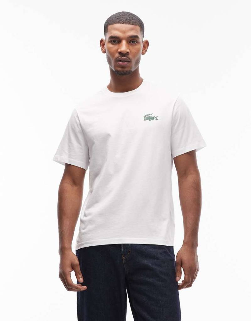 Lacoste - Lounge-T-Shirt in Weiß von Lacoste