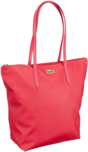 Lacoste M1 VERTICAL TOTE BAG NF0647PO Damen Shopper 27x35x14 cm (B x H x T), Pink (VIRTUAL PINK 185) von Lacoste