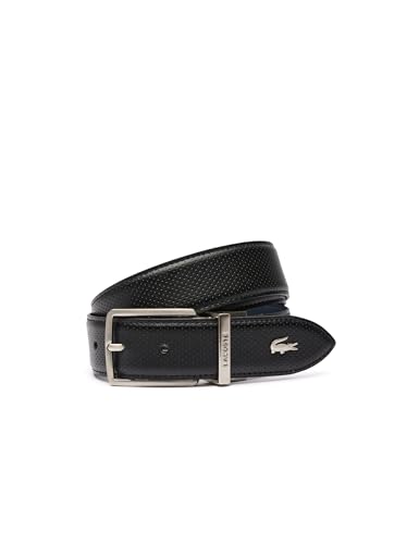 Lacoste-MEN BELT-RC4002, NOIR MARINE 166, 130 von Lacoste