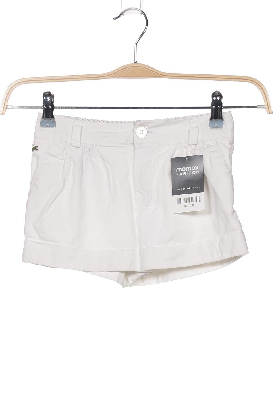 Lacoste Mädchen Shorts, weiß von Lacoste