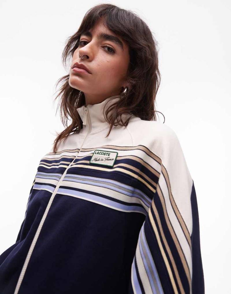 Lacoste - Marineblaue Jacke von Lacoste