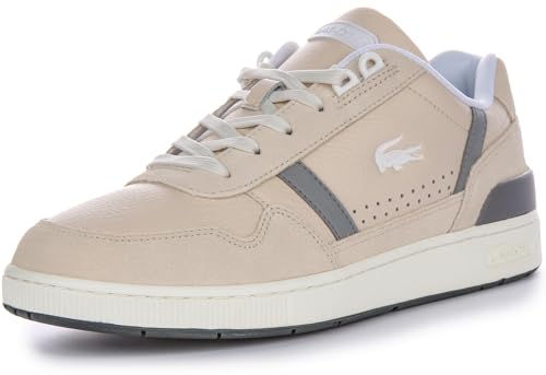 Lacoste-Men Court SNKR-47SMA0067, Off WHT/Gry, 50 EU von Lacoste