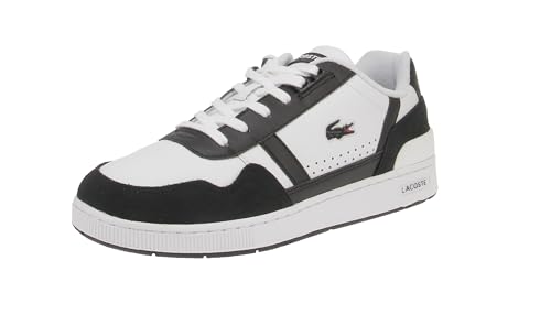 Lacoste-Men Court SNKR-47SMA0073, White/Black, 41 EU von Lacoste