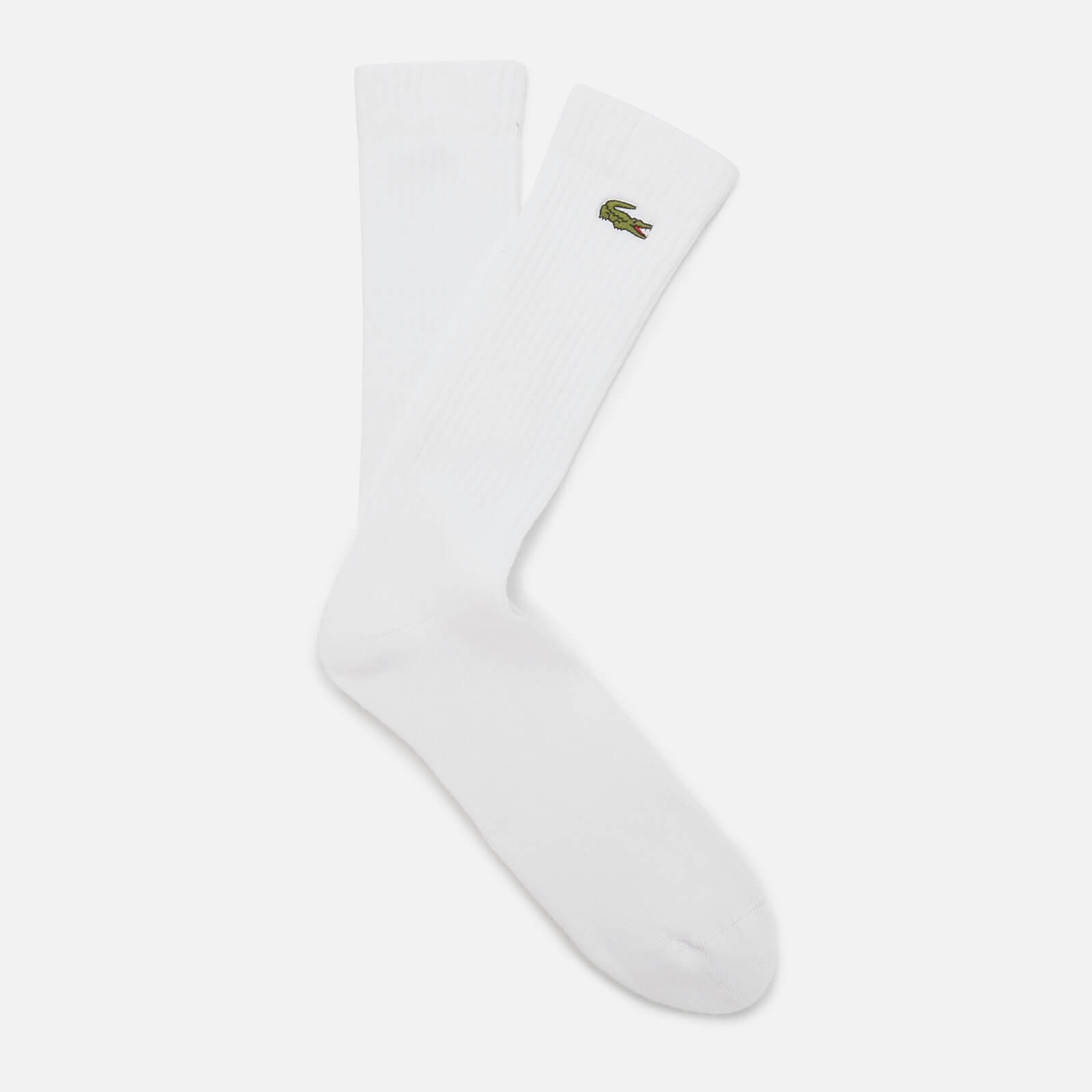 Lacoste Men's 3 Pack Sport Socks - White - EU 39-42/UK 5-8 von Lacoste