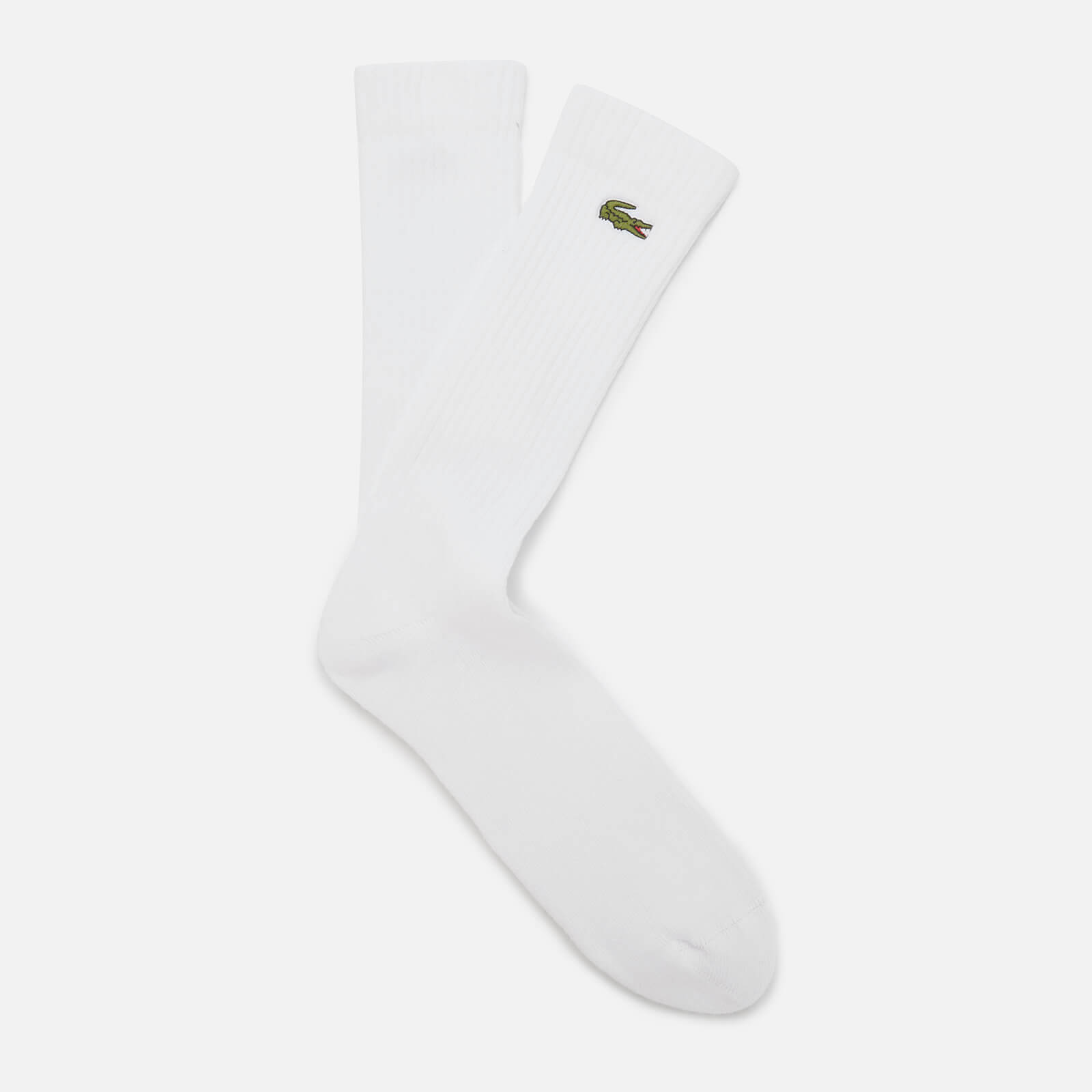 Lacoste Men's 3 Pack Sport Socks - White - EU 43-46/UK 9-12 von Lacoste