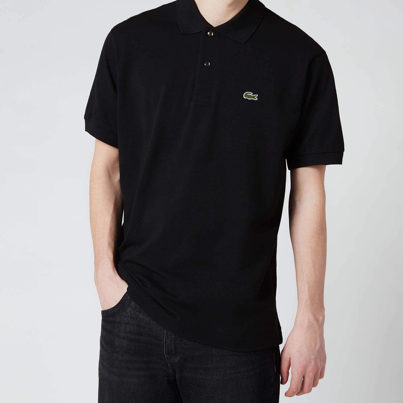 Lacoste Men's Classic Polo Shirt - Black - 7/XXL von Lacoste