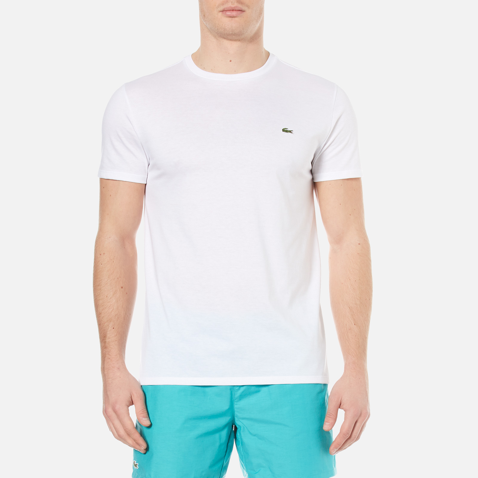 Lacoste Men's Classic T-Shirt - White - 3/S von Lacoste