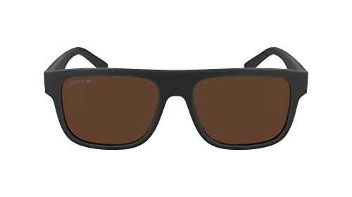 Lacoste Men's L6001S Sunglasses, Khaki, Einheitsgröße von Lacoste