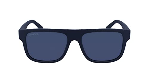 Lacoste Men's L6001S Sunglasses, Matte Blue, Einheitsgröße von Lacoste