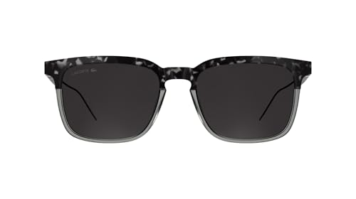 Lacoste Men's Sunglasses L6074S - Havana Grey/Transparent Grey with Solid Grey Lens von Lacoste