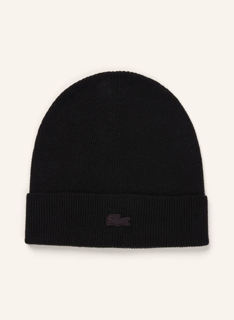 Lacoste Mütze schwarz von Lacoste