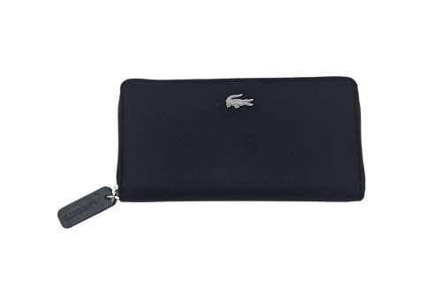 Lacoste NF4776OV Damen Geldbörse mit Reißverschluss, groß, Schwarz von Lacoste