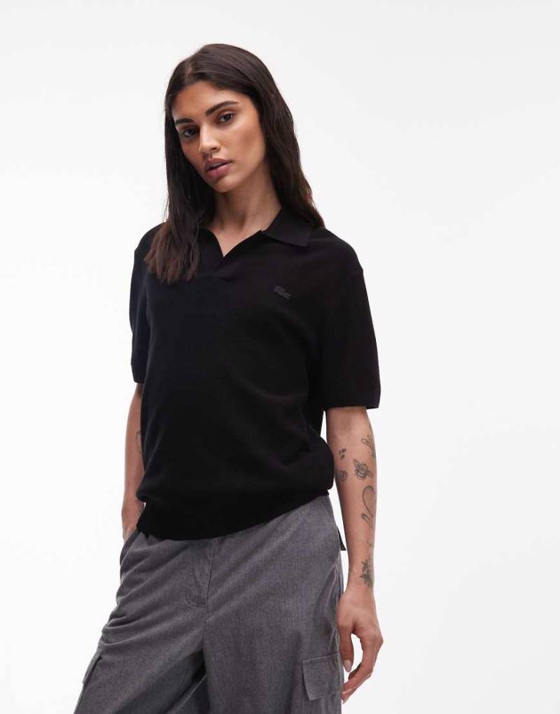 Lacoste - Oversize-Pullover in Schwarz von Lacoste