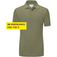 Lacoste Piqué-Poloshirt Classic Fit L1212, mit kleinem Krokodil-Aufnäher in M von Lacoste