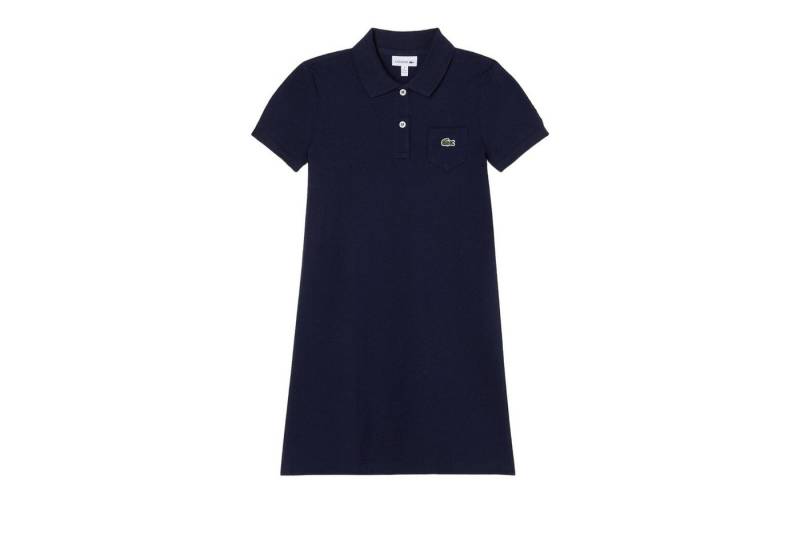 Lacoste Polokleid Lacoste Mädchen-Polokleid aus Petit Piqué – Marineblau von Lacoste
