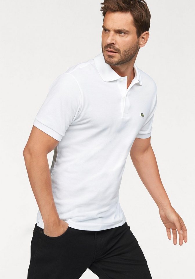 Lacoste Poloshirt (1-tlg) mit Knöpfen in Perlmuttoptik von Lacoste