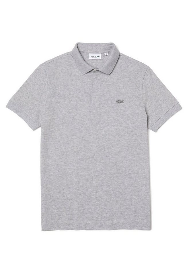 Lacoste Poloshirt Lacoste Herren Polo CHEMISE COL BORD PH5522 CCA Argent Chine Grau von Lacoste