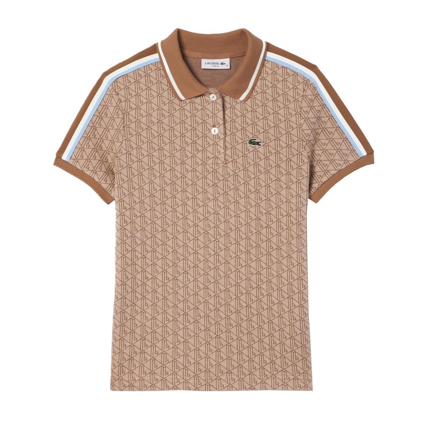 Lacoste Poloshirt Lacoste Monogramm Jacquard von Lacoste