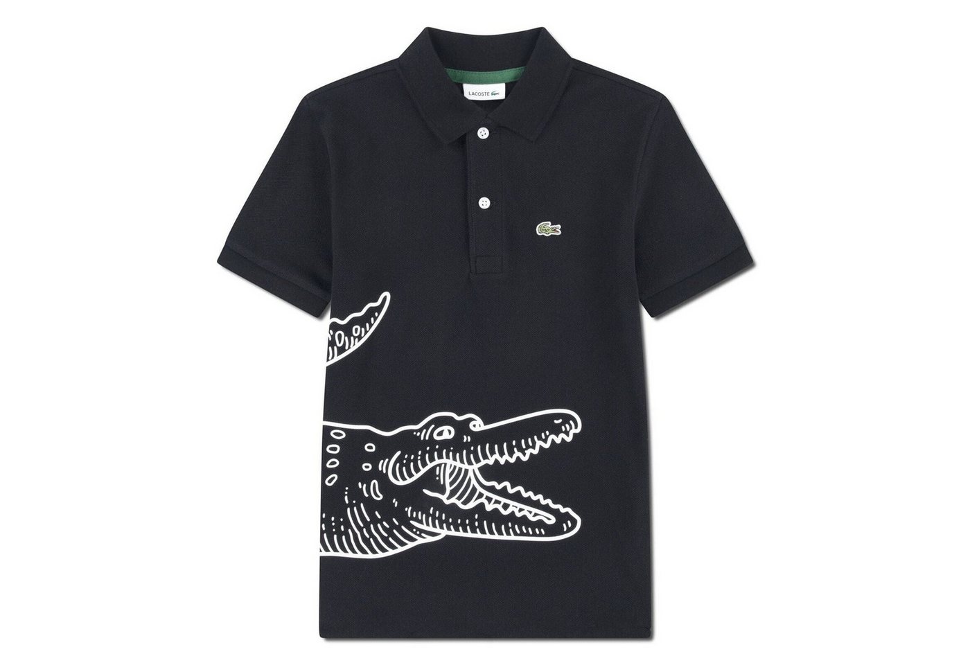 Lacoste Poloshirt Lacoste Petit Icon Kinder-Poloshirt schwarz von Lacoste