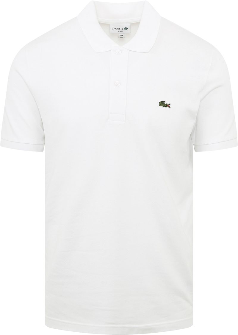 Lacoste Poloshirt Pique Weiß - Größe XXL von Lacoste