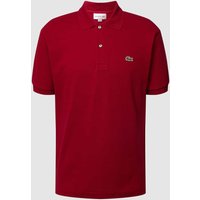 Lacoste Poloshirt mit Label-Stitching Modell 'L.12.12 CORE' in Bordeaux, Größe 3XL von Lacoste